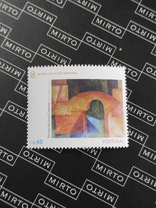 4 sellos Portugal. Museo Colección Bernardo.