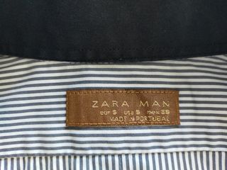camisa de rayas Zara Man 