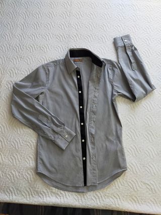 camisa de rayas Zara Man 