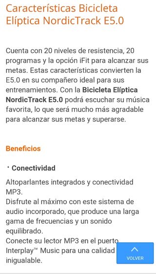 BICICLETA ELIPTICA