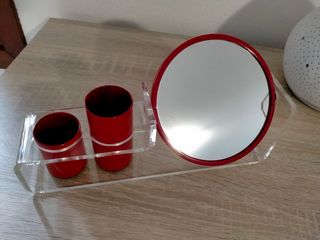 specchio make up trucco donna ragazza modernariato