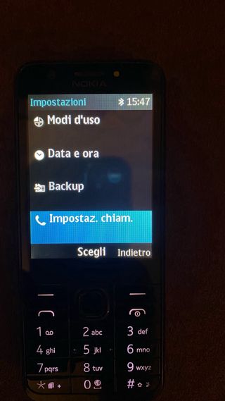 Cellulare Nokia 5310 Dual SIM con carica batterie.