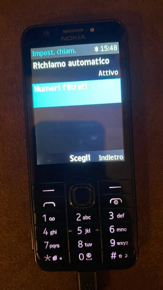 Cellulare Nokia 5310 Dual SIM con carica batterie.