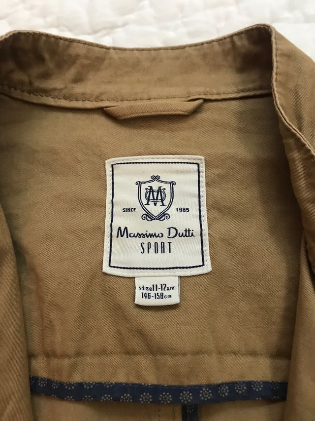 Chaqueta de entretiempo 10-12 años- Massimo Dutti