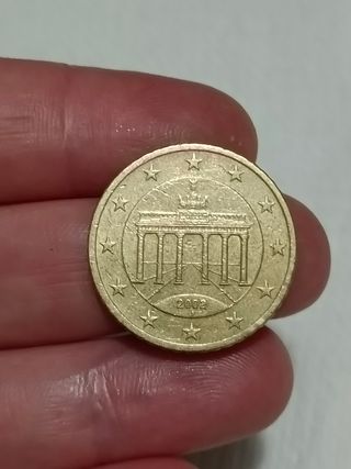 Moneda de 50 céntimos de Alemania 