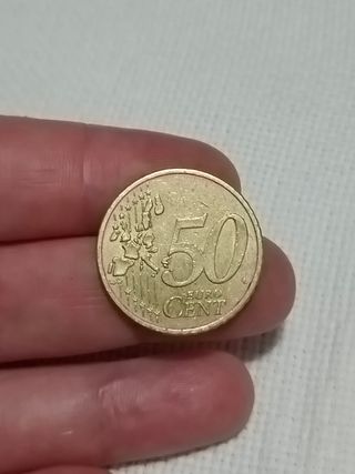 Moneda de 50 céntimos de Alemania 