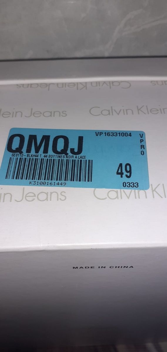 CALVIN KLEIN - Botas de cuero ¡NUEVAS! T.44 