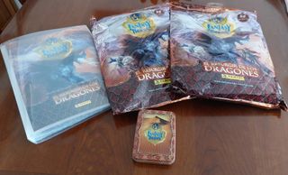 Cromos álbumes y cajas Fantasy Riders