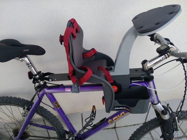 silla bici para niño delantera