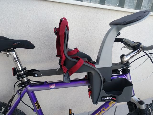 silla bici para niño delantera