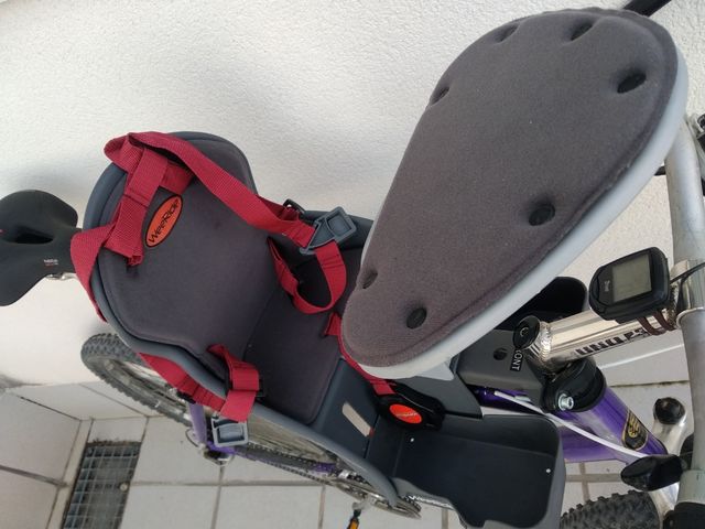 silla bici para niño delantera