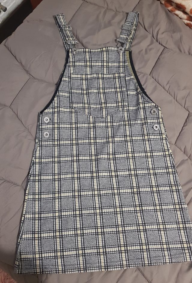 Salopette tartan