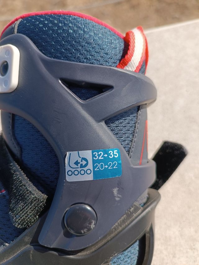 Patines en linea oxelo num 32-35