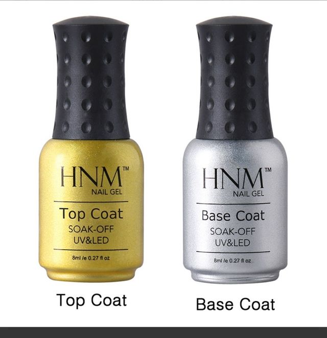 HNM 8ml base coat top coat