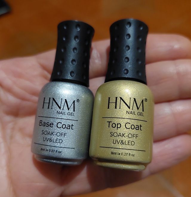 HNM 8ml base coat top coat