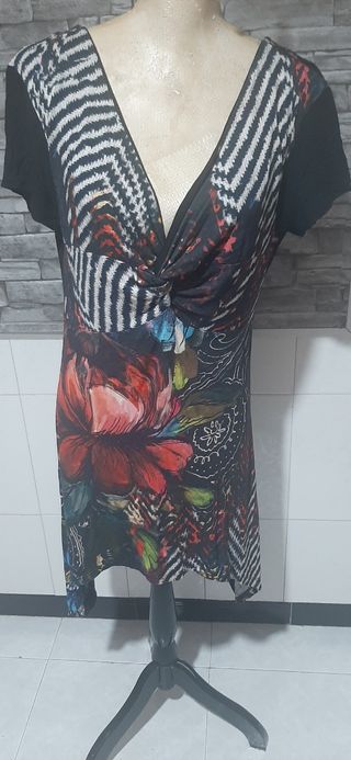 vestido desigual t Xl