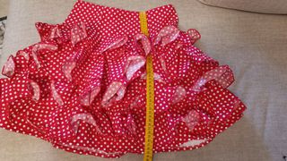 Blusa y falda de flamenca niña