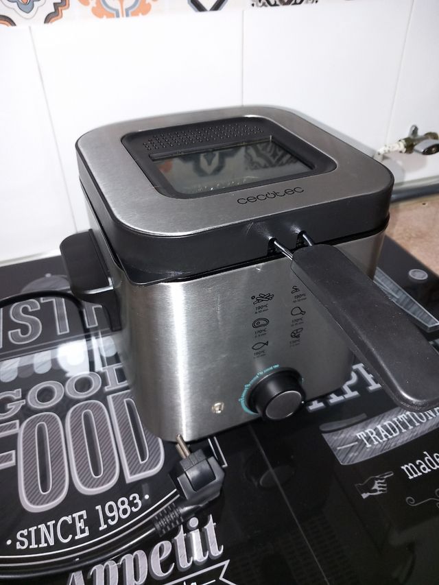 Freidora de aceite 1,5 litros