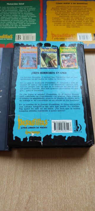 6 libros de Pesadillas de R. L. Stine