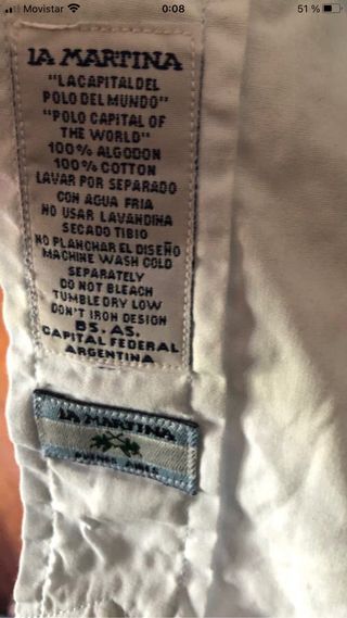 Camisa chico La Martina