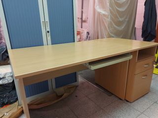Mesa oficina o escritorio con cajonera 1,70x80m
