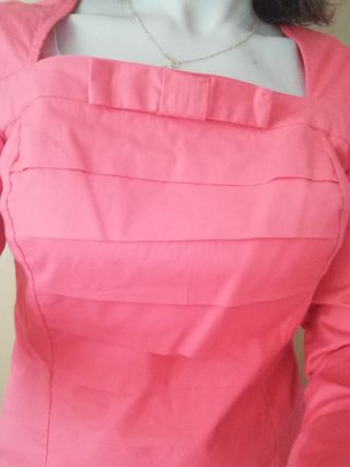 camisa roja de Adolfo Domínguez talla 40 nueva