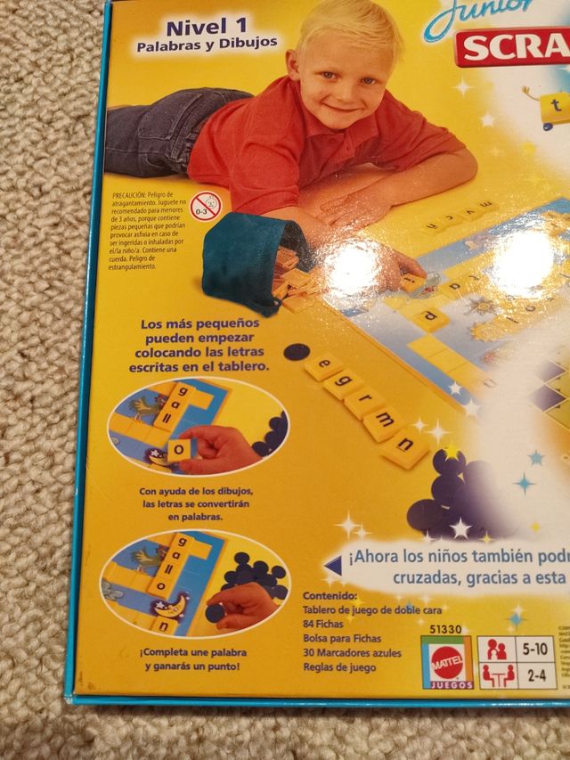 Juego Scrabble Junior
