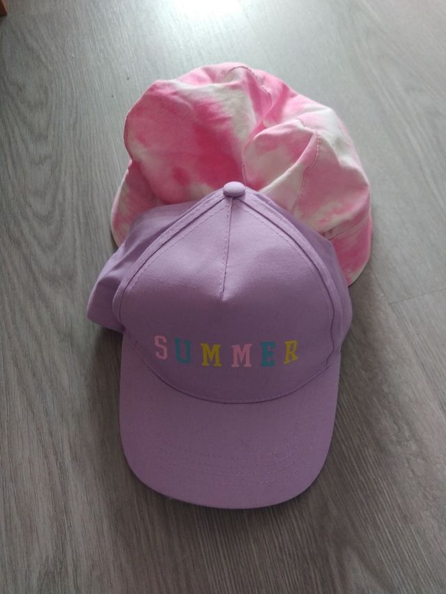 Gorro Bucket y gorra niña!!