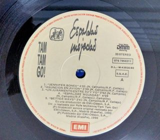 TAM TAM GO! (Espaldas Mojadas) - Vinilo