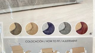 Cubre Sofá reversible con bolsillos 2 plazas