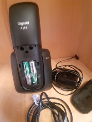 Teléfono inalámbrico.