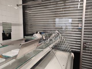 extensión para una vitrina frigorífica acero inoxi