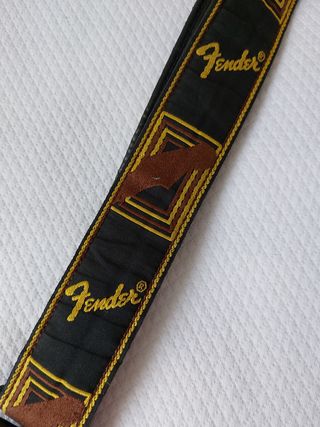 Correa Fender para guitarra eléctrica o acústica.