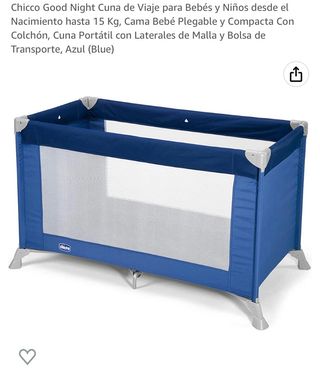 Cuna de viaje chicco.
