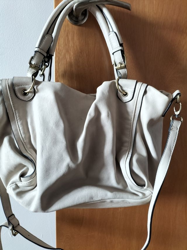 BOLSO MSK COLOR CREMA