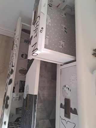 cómoda, cajonera restaurada