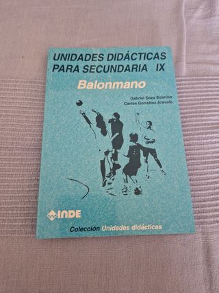 Unidades didácticas para secundaria IX Balonmano