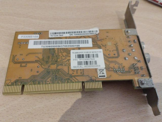 Tarjeta capturadora de video pci