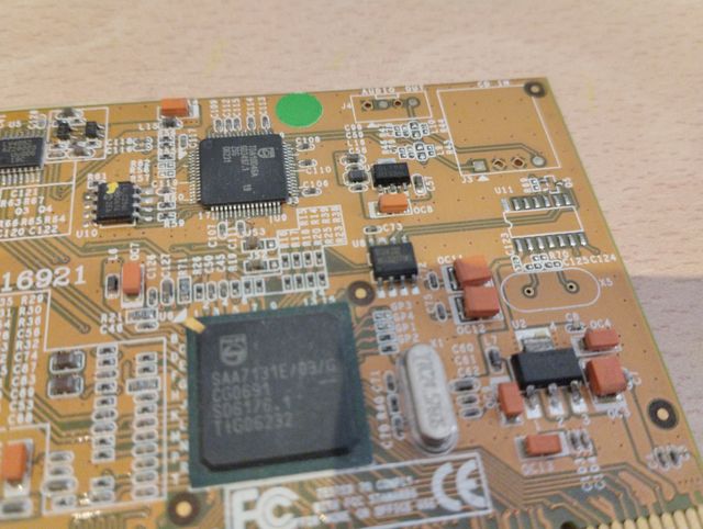 Tarjeta capturadora de video pci