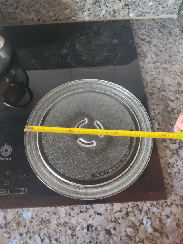 plato de microondas 28 cm