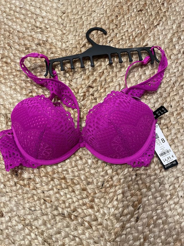 Nuovo reggiseno push-up Lacertrimiz Pink