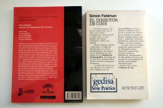 Libros sobre Cine. Entre 5 y 10€ (14€ los 2)