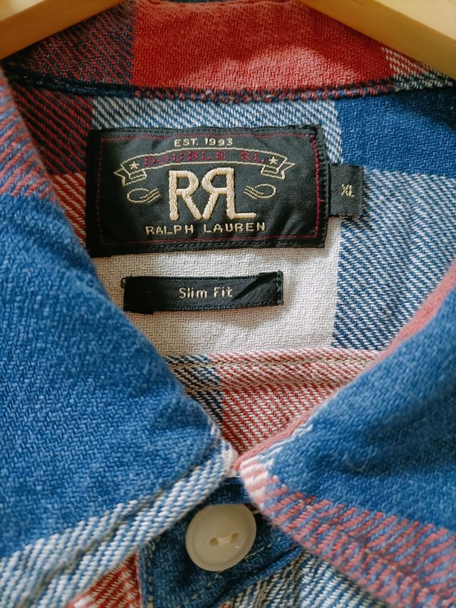 camisa cuadros RRL