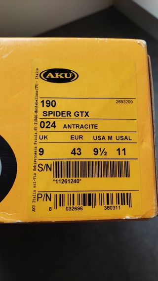 Botas Alpinismo talla 43