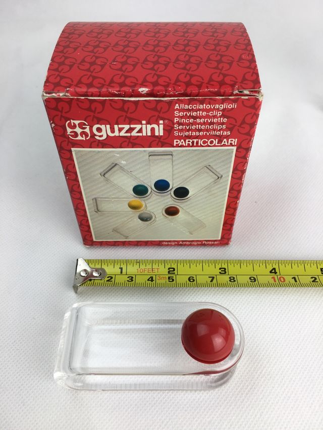 🟨 Guzzini vintage portatovaglioli design 80s