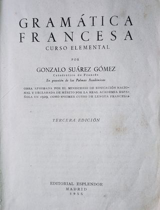 Gramática francesa