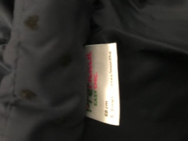 Anorack/chaqueta (azul marino) de 6 a 9 meses