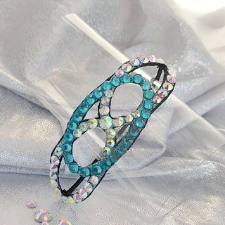 Tiara para gimnasia rítmica o patinaje