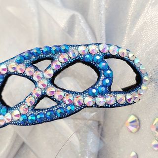 Tiara para gimnasia rítmica o patinaje