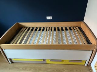 Cama nido con cajones